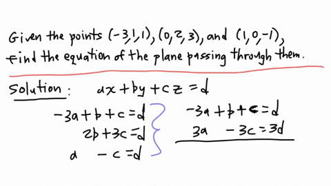 find-an-equation-of-the-plane-that-passes-through-the-points-3-1-1-023-and-10-1