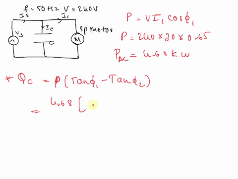 question-110-pointsa-single-phase-motor-takes-30-a-at-a-power-factor-of-065-lagging-from-a-240-v-50-hz-supplyyou-add-a-capacitor-in-parallel-with-this-motor-loaddetermine-the-following-two-i-76415