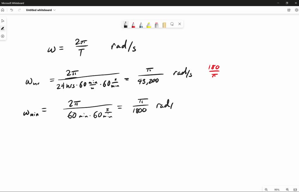 SOLVED What is the angular speed of (a) the hour hand of a clock? (b