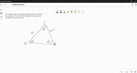 the-shortest-side-of-a-triangle-with-angles-50-60-and-70-has-a-length-of-110-what-is-the-length-of-the-longest-side-rounded-to-the-nearest-tenth-00194