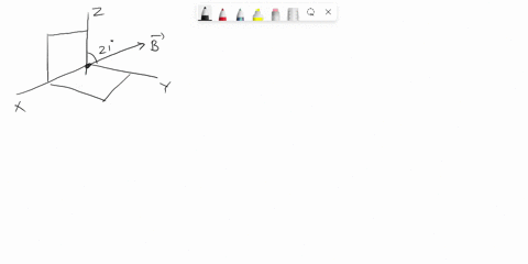 the-drawing-shows-two-surfaces-that-have-the-same-area-a-uniform-magnetic-field-fills-the-space-occupied-by-these-surfaces-and-is-oriented-parallel-to-the-yz-plane-as-shown-if-21-find-the-ra-53696