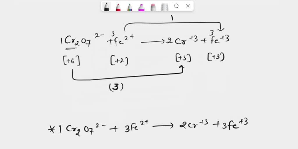 SOLVED Balance the following equations (electrochemistry redox