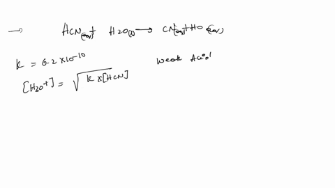 hydrogen-cyanide-has-the-chemical-formula-hcn-the-compound-occurs-as_-colourless-gas-or-a-pale-blue-liquid-its-solution-in-water-is-called-hydrocyanic-acid-it-reacts-with-water-as-per-the-re-78695