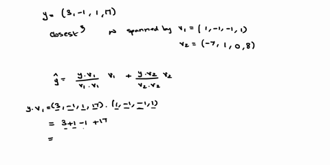 find-the-closest-point-to-y-in-the-subspace-w-spanned-by-v1-and-v2-y-h-the-closest-point-to-y-in-w-is-the-vector-simplify-your-answer-35415