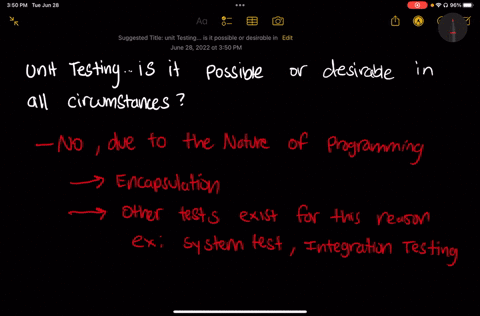 is-unit-testing-possible-or-even-desirable-in-all-circumstances-provide-examples-to-justify-your-answer-13714