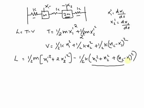 q1-derive-the-mathematical-model-of-the-following-mechanical-system-using-lagrange-equations-then-write-it-matrix-form-x1t-k-x2t-k-2m-w-1-b-k-w-m-f-2b-26777