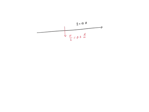a-current-i-18-a-is-directed-along-the-positive-x-axis-and-perpendicular-to-a-magnetic-field_-magnetic-force-per-unit-length-of-030-nm-acts-on-the-conductor-in-the-negative-y-direction-calcu-02908