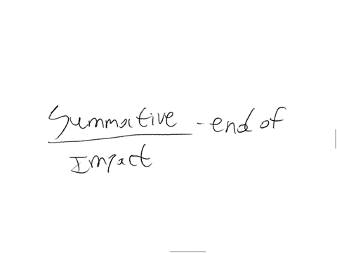 what-is-the-difference-between-summative-and-impact-evaluations