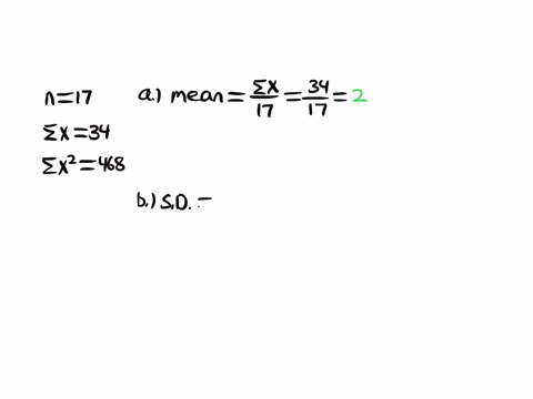 question-1-4-points-for-data-sample-of-17-observations-we-have-34-and-ex-468-calculate_-the-sample-mean-b-the-sample-standard-deviation-96434
