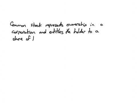 which-of-the-following-is-true-of-common-stock-question-6-options-a-it-is-often-considered-quasi-debt-due-to-fixed-payment-obligation-b-it-has-less-restrictive-covenants-than-debt-c-it-gives-the-holde