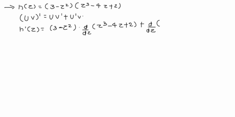 a-use-the-product-rule-to-find-the-derivative-of-the-given-function-b-find-the-derivative-by-expanding-the-product-first-hz-3-22-42-use-the-product-rule-to-find-the-derivative-of-the-given-f-23546