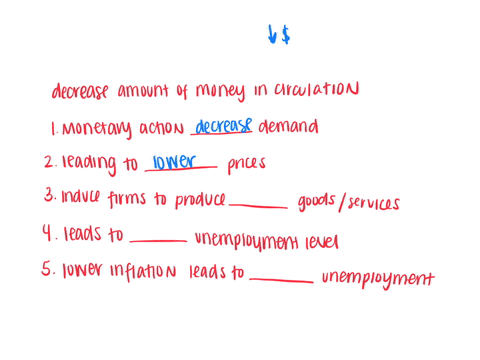 10-inflation-and-unemployment-suppose-that-in-an-attempt-to-combat-severe-inflation-the-government-decides-to-decrease-the-amount-of-money-in-circulation-in-the-economy-this-monetary-policy-action-inc