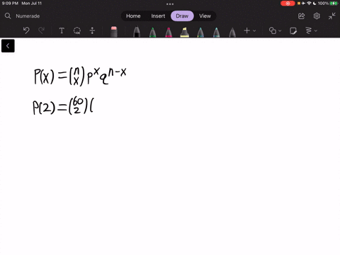 binomial-probability-experiment-is-conducted-with-the-given-parameters-compute-the-probability-of-x-successes-in-the-independent-trials-of-the-experiment-n-60p-001-x2-p2-do-not-round-until-t-12552
