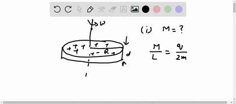 a-uniformly-charged-solid-disk-with-the-total-charge-q-the-radius-r-and-thickness-dis-spinning-at-the-angular-vclocity-w-around-its-center-axis-calculate-the-magnetic-moment-of-the-disk-ispt-71033