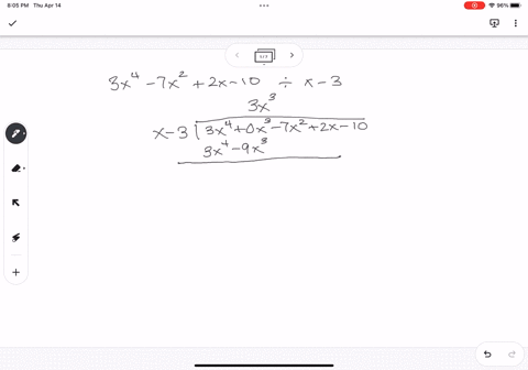 divide-3x4-7x22x-10-by-x-3-using-long-division-85415