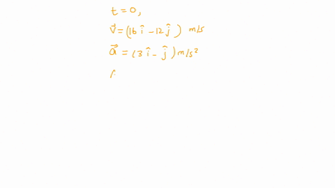 particle-starts-from-the-origin-at-t-0-with-velocity-of-163-12j-mls-and-moves-in-the-xy-plane-with-a-constant-acceleration-of-30f-10-j-ms2-what-is-the-speed-ofthe-particle-at-t-20-s-0-33-mls-10646