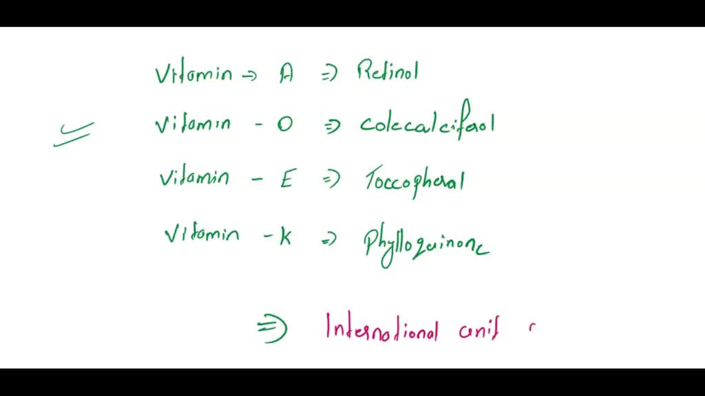 SOLVED Vitamin A RAE (retinol activity equivalent) microgram of