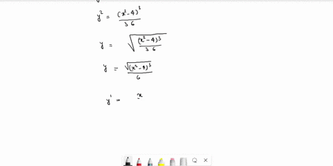 find-the-exact-length-of-the-curve-36y2-x2-43-2-x-9-y-0-81184
