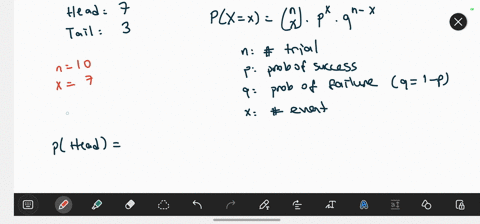 acoin-is-tossed-10-times-and-the-following-sequence-of-head-and-tails-is-observed-hhthtthhhh-assuming-independence-find-the-maximum-likelihood-estimate-pmle-of-the-probability-p-ph-that-a-he-26405