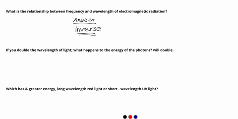 question-5-status-tries-remaining-points-possible-what-the-relationship-between-frequency-and-wavelength-of-electromagnetic-radiation-inverse-ifyou-double-the-wavelength-of-light-what-happen-81846