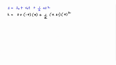 a-sandbag-is-dropped-from-a-balloon-which-is-ascending-vertically-at-a-constant-speed-of-9-ms-the-bag-is-released-with-the-same-upward-velocity-of-9-ms-when-t-0-and-hits-the-ground-when-t-5-50055