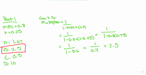 1-assume-that-taxes-depend-on-income-the-mpc-is-08-and-t-is-025-the-government-spending-multiplier-is-a-167-b-25-c-5-d-10-2-if-taxes-depend-on-income-and-the-mpc-is-06-and-t-is-03-the-tax-mu-61202