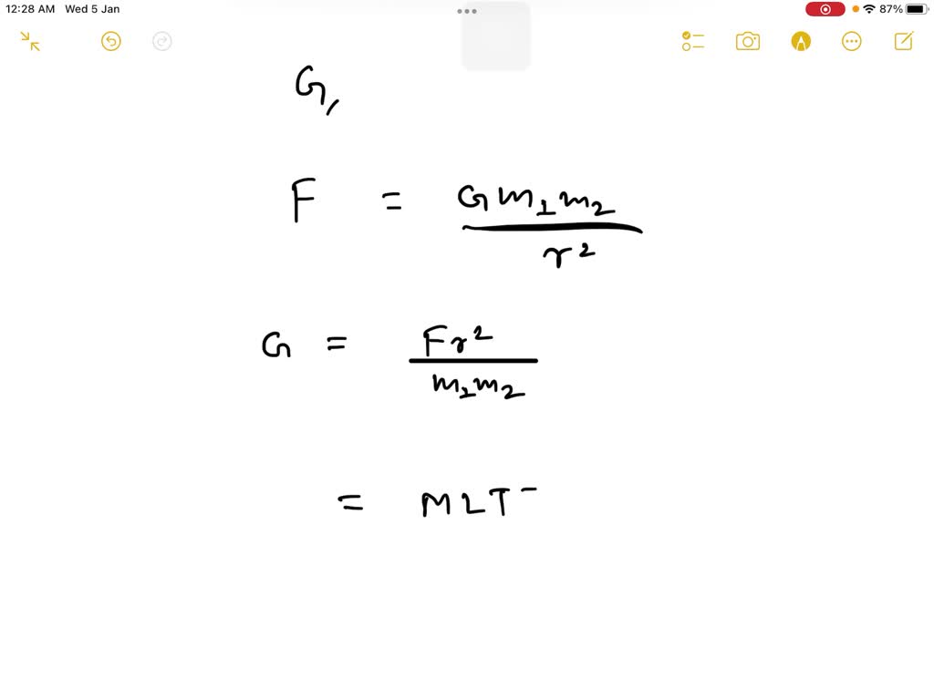 solved-write-the-dimensional-formula-for-universal-gravitation-constant