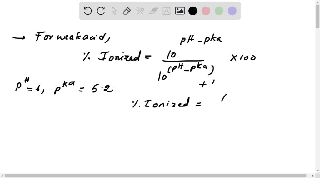 Solved X Is A Weakly Acidic Drug Pka Assuming The Ph Of Gastric