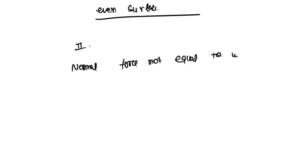 SOLVED In General The Normal Force Is Not Equal To The Weight Give solved-in-general-the-normal-force-is-not-equal-to-the-weight-give