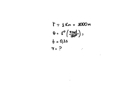 an-object-is-orbiting-uniformly-around-a-center-has-a-radius-of-1-km-and-undergoes-an-angular-displacement-of-1-every-01-s-what-is-the-tangential-velocity-of-this-object-a-2668-ms-b-1745-ms-78967