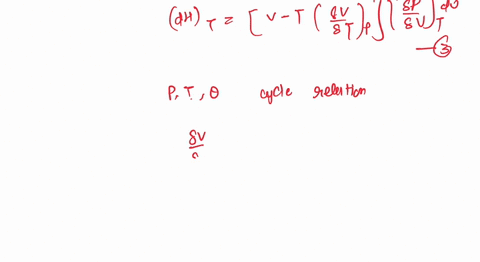 find-changes-in-internal-energy-enthalpy-and-entropy-for-an-isothermal-process-in-a-gas-obeying-the-47917