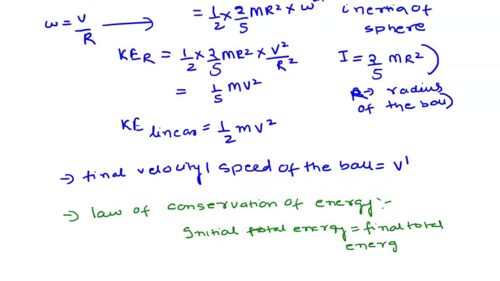 SOLVED: After you pick up a spare, your bowling ball rolls without ...
