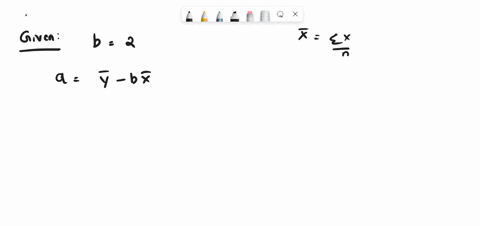 question-8-2-consider-the-following-set-of-bivariate-data-find-the-value-ofain-the-regression-line-for-these-data-use-b-2-maybe-not-theright-value-11-15-13-18-15-20-18-25-21-20-24-16-12762-1-66677