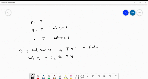 let-p-q-and-r-be-true-mathematical-statements-determine-the-truth-values-of-the-following-a-p-and-not-r-b-not-q-or-p-c-if-r-then-q-d-not-q-only-if-p-e-not-p-if-and-only-if-q-29771
