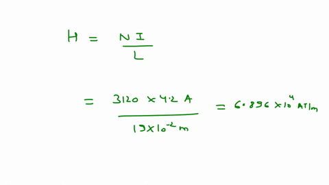 a-cylindrical-electromagnet-contains-a-uniformly-magnetized-core-having-a-magnetization-of-16-106-am-surrounded-by-a-coil-19-cm-long-with-3120-turns-of-wire-carrying-a-current-of-42-a-find-t-26711