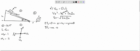 problem-7-a-box-of-mass-m-is-initially-at-rest-at-the-highest-point-of-an-inclined-plane-which-has-height-of-6-and-has-an-angle-of-0-269-with-respect-t0-the-horizontal-after-letting-go-of-th-65137