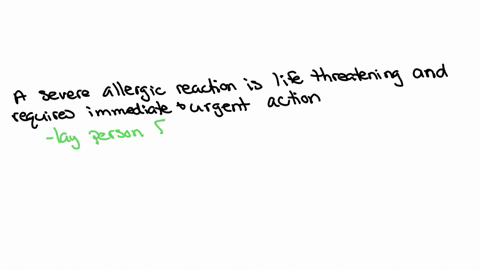 what-are-the-response-steps-for-a-patient-experiencing-a-severe-allergic-reaction