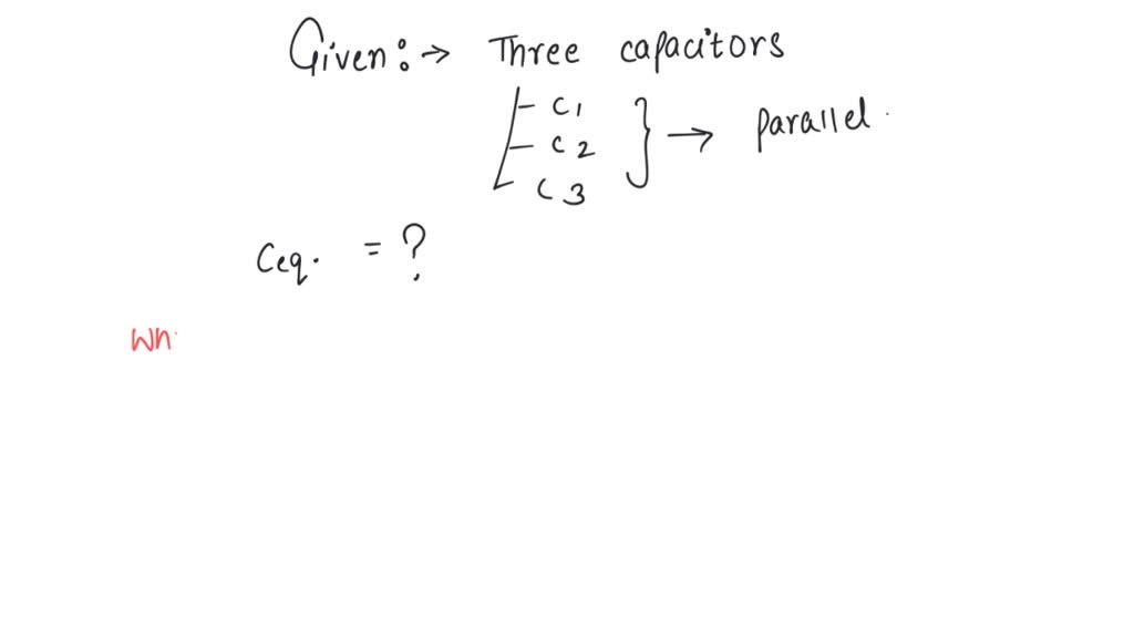 SOLVED: Deduce an expression for the effective capacitance of ...