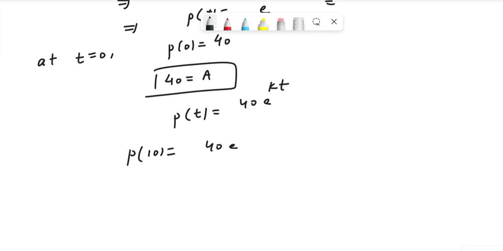 SOLVED differential equations the rate of population growth of a