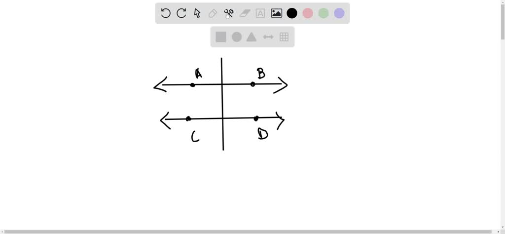 SOLVED: AB Is Parallel To CD And EF Is Perpendicular To AB. The Number ...