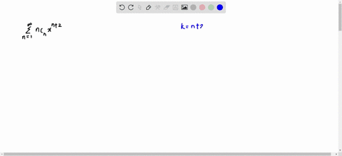 use-a-substitution-to-shift-the-summation-index-so-that-the-general-term-of-given-power-series-invol-63556