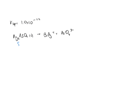 for-the-following-equilibrium-if-ksp101022-what-is-the-molar-solubility-of-silver-arsenate-ag3aso4s3agaqaso34aq-report-your-answer-in-scientific-notation-with-the-correct-number-of-significa-33883