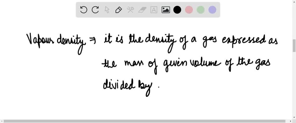 solved-what-is-vapour-density