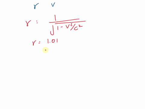 for-what-value-of-v-does-gamma101-observe-that-for-speeds-less-than-this-value-time-dilation-and-len-69533