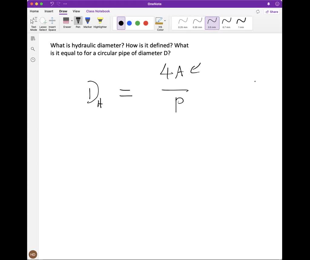 solved-what-is-hydraulic-diameter-how-is-it-defined-what-is-it-equal