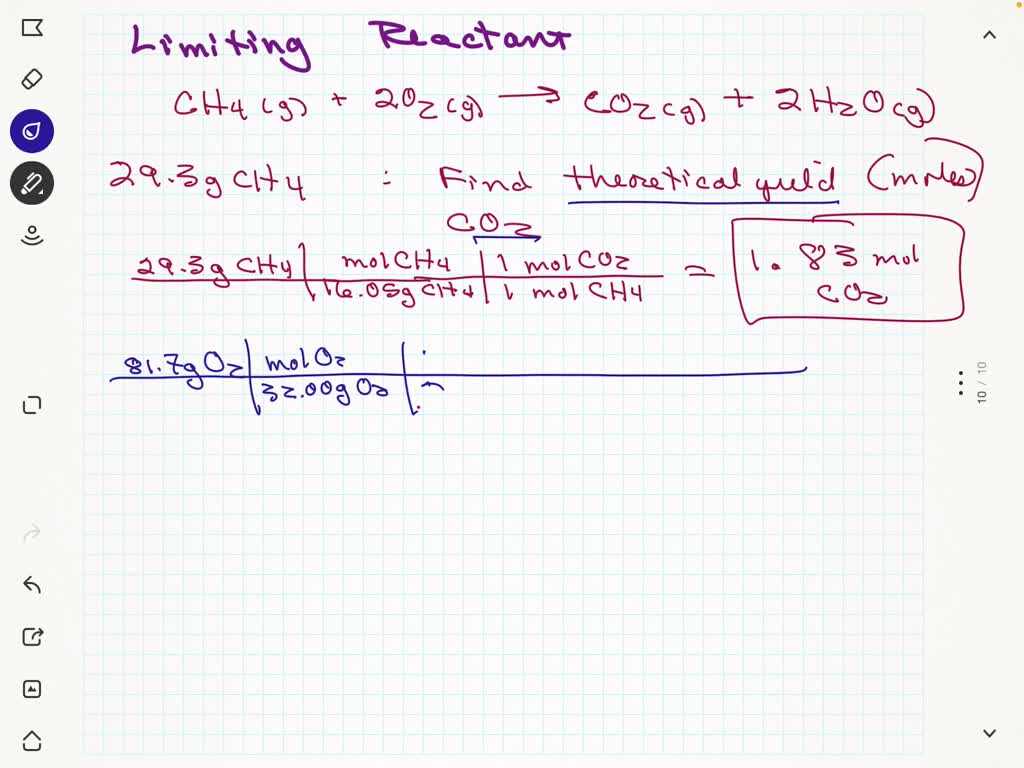 SOLVED '[Tutorial Limiting reactant determination] This question will walk you through the