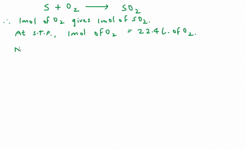 what-volume-of-oxygen-is-needed-to-react-with-solid-sulfur-to-form-620-l-of-sulfur-dioxide-69751