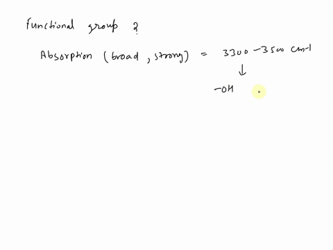 the-functional-groups-in-an-organic-compound-can-frequently-be-deduced-from-its-infrared-absorption-spectrum-a-compound-exhibits-strong-broad-absorption-between-3300-and-3500-and-at-1050-cm-09954