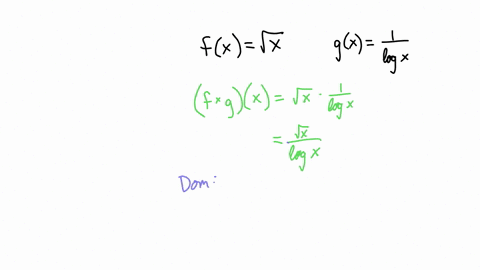 if-fxsqrtx-and-gxfrac1operatornamelos-x-which-of-the-following-is-the-domain-of-f-times-gx-a-dx-in-r-mid-x-geq-0-b-dx-in-r-mid-x0-c-dx-in-r-mid-x0-x-neq-1-mark-value-3-d-dx-in-r-mid-x1