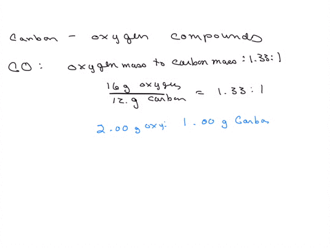 the-ratio-of-oxygen-to-carbon-by-mass-in-carbon-monoxide-is-133100-find-the-formula-of-an-oxide-of-2-03175